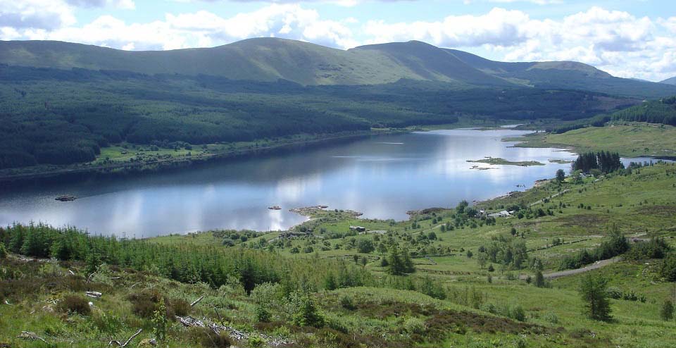 Loch Doon from Wee Hill of Craigmulloch image