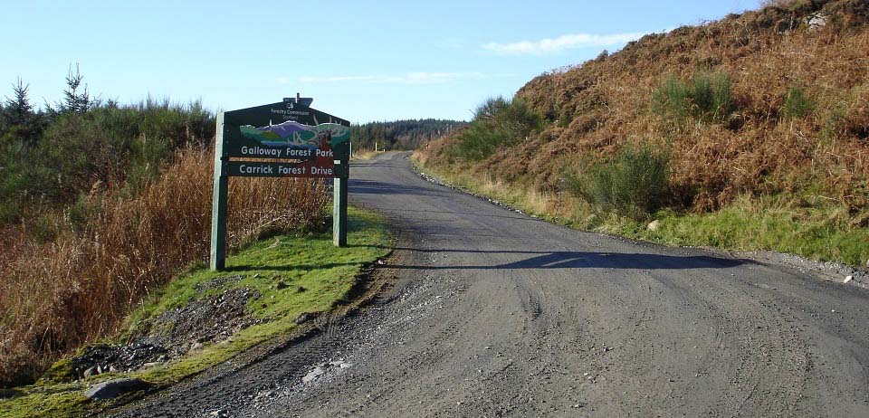 Galloway Forest Park Road image