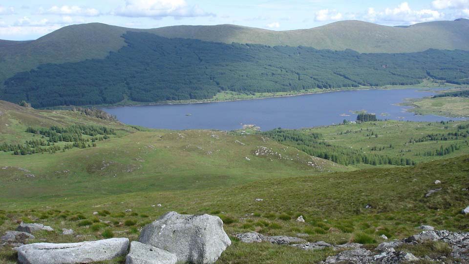 Craiglee Hill view to Loch Doon image