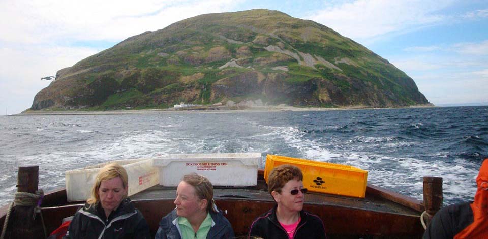 Ailsa Craig from Tour Boat on return image