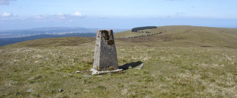 Craigenreoch Hill summit image