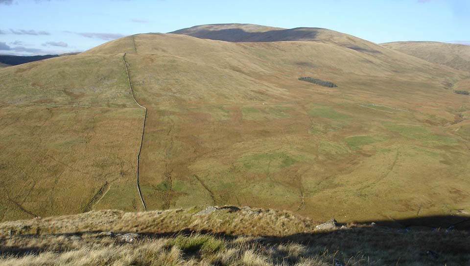 Craig of Knockgray view to Cairnsmore of Carsphairn image