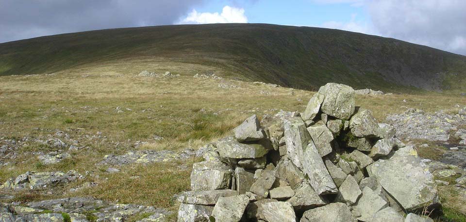 Corserine summit from the southeast image