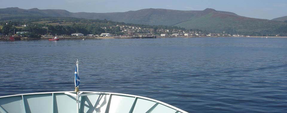 Brodick from the Ferry image