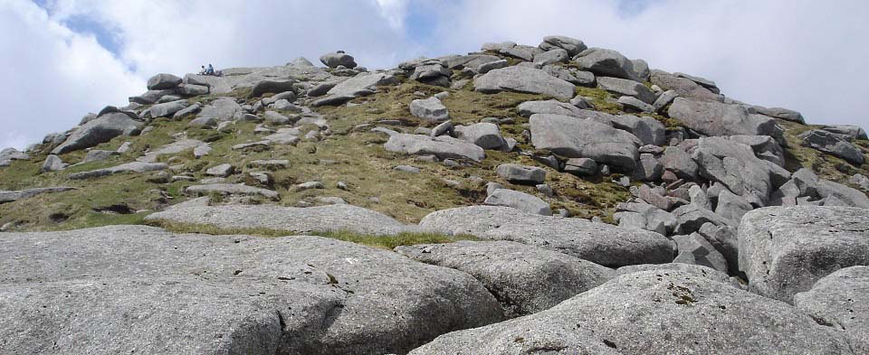 Goat Fell top section image