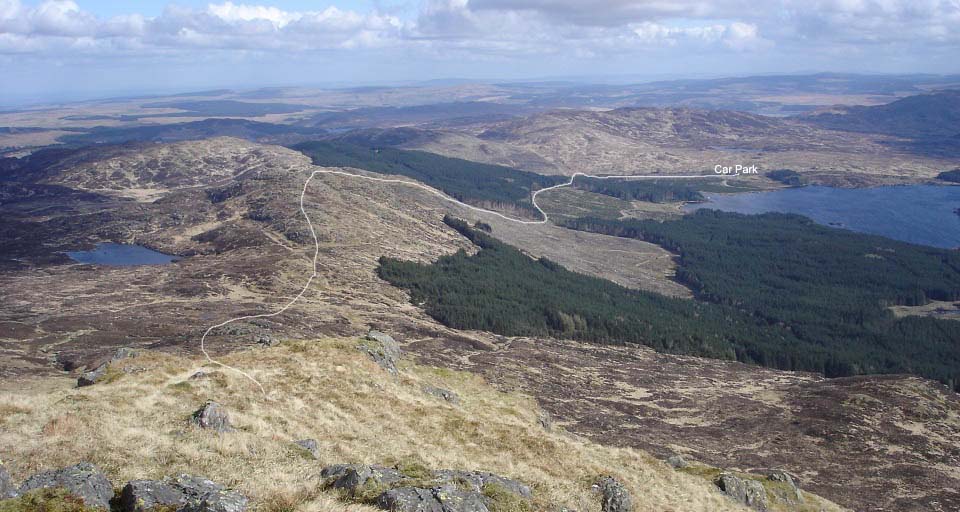 View from Shalloch-on-Minnoch image